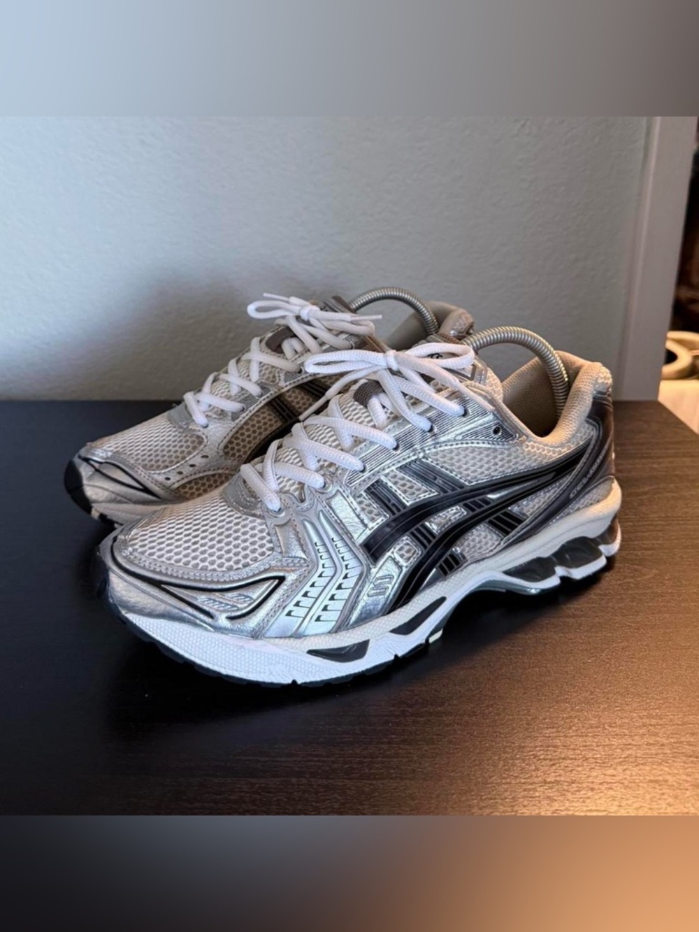 ASICS Gel-Kayano 14 Cream Black Metallic Plumb